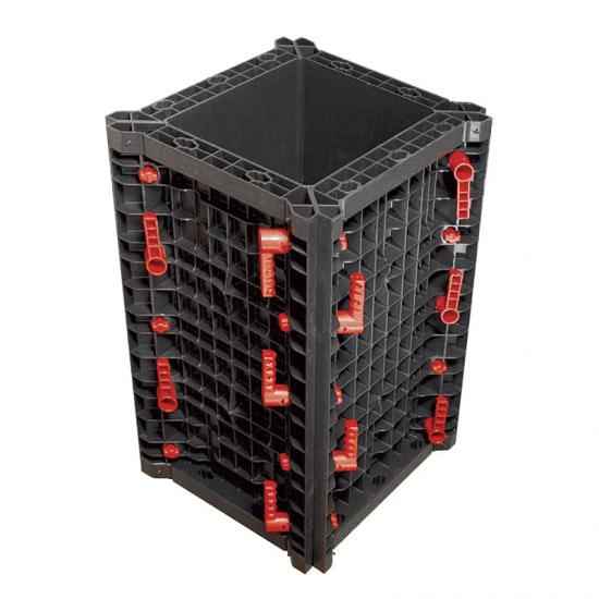 Concrete Flexible Assembled Plastic Column Formwork