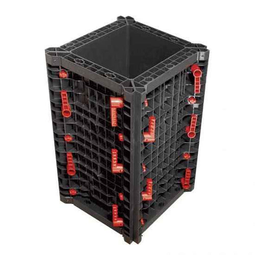 Concrete Flexible Assembled Plastic Column Formwork