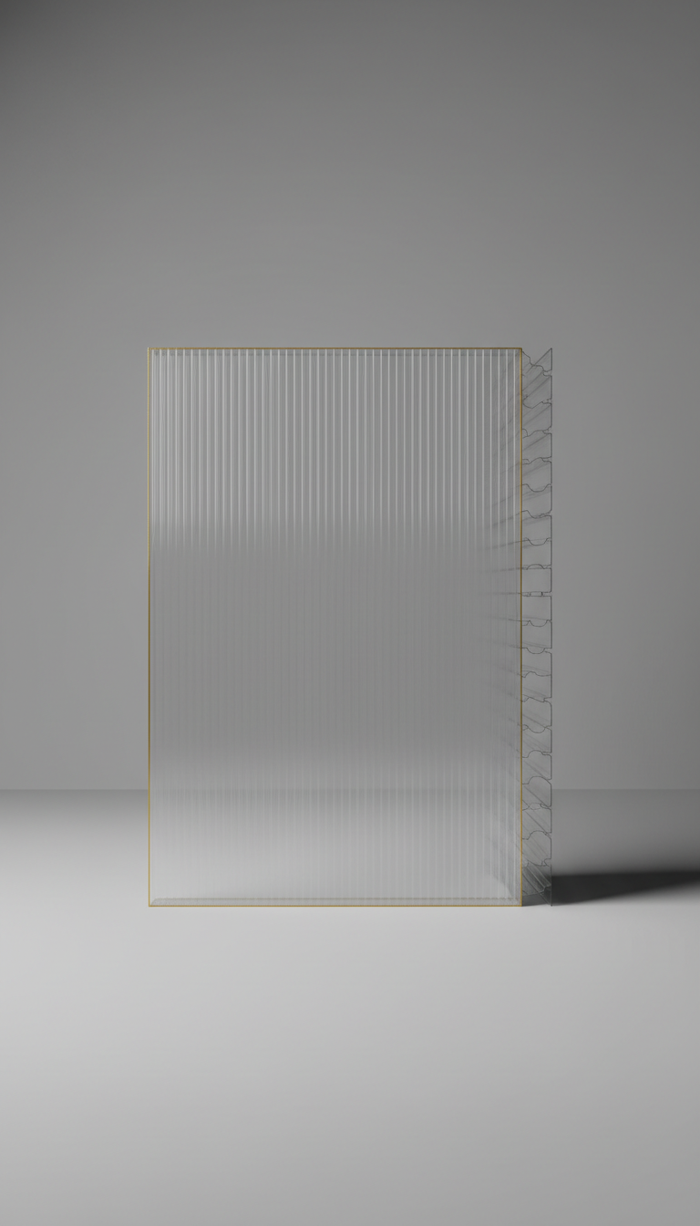 Multiwall Sunlight Panel High Transparency