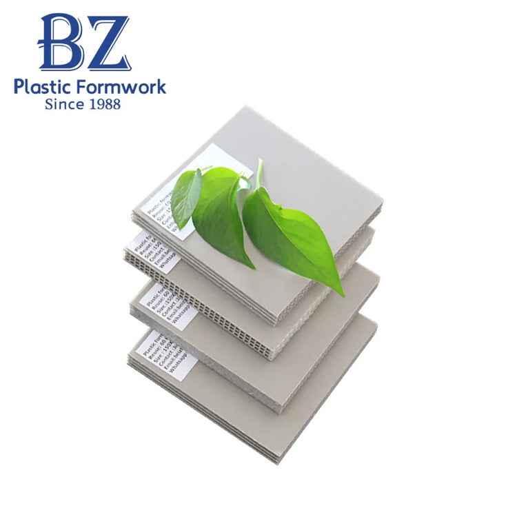 Eco-Optimized Hollow Plastic Formwork Board | For Sustainable Building Suppliers