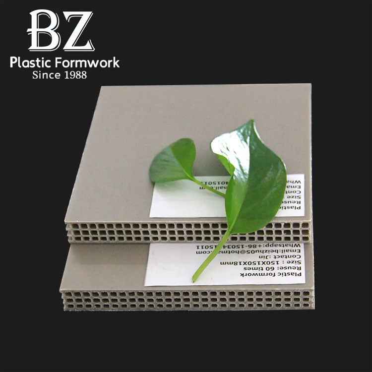 China Factory UV-Stabilized Black Plastic Formwork | For Commercial Site Foremen