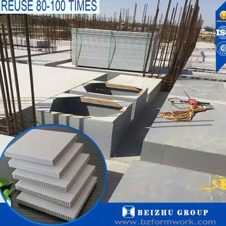 Industrial-Strength Recycled Plastic Shuttering Sheet for Concrete Floors | For Building Development Groups