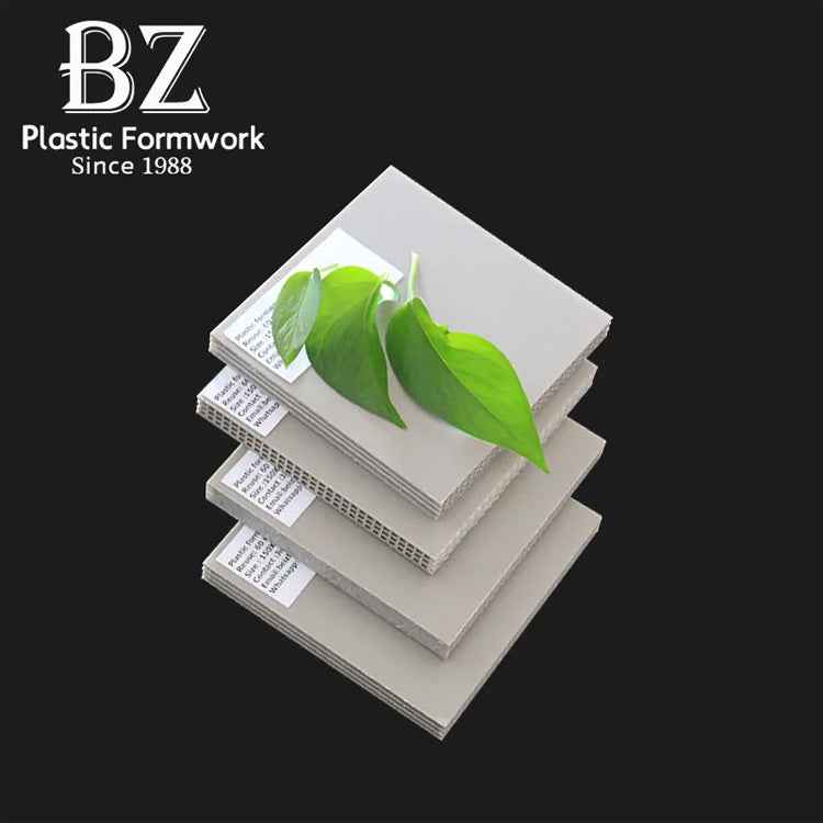 Reusable PP Hollow Plastic Formwork Scaffolding Panel for Concrete Work – For Professional Contractors & Developers