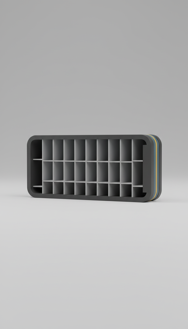 Custom-Cut Reinforced Industrial Hollow Panel
