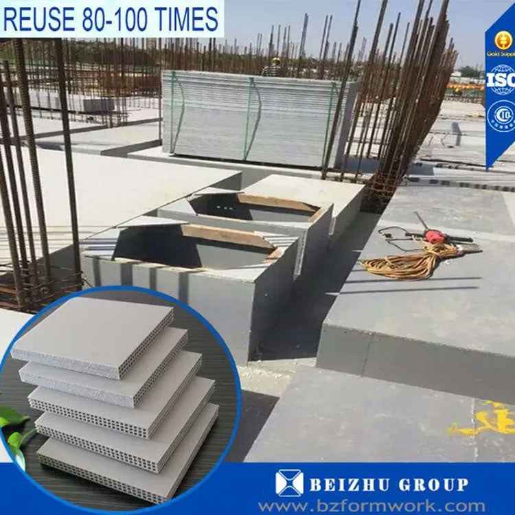 Large-Panel Hollow Sheet PP Formwork for Fast-Pour Concrete Projects | For Concrete Formwork Material Suppliers