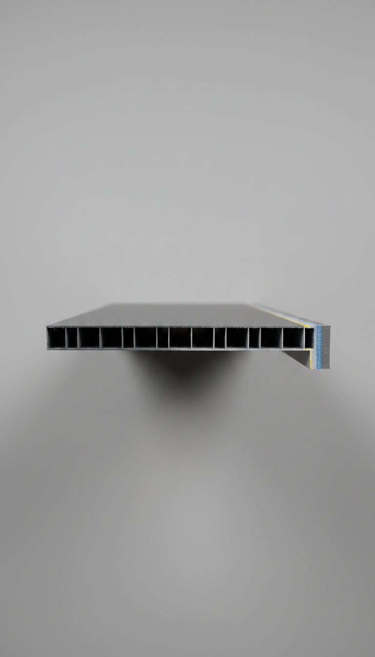 Polypropylene Hollow Board Standard Cut
