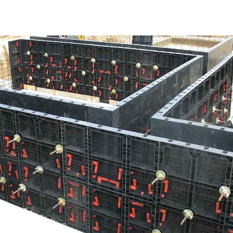 Adjustable Plastic Column Formwork – Reusable Concrete Molds for Efficient Contractor Use
