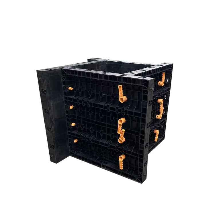 Adjustable Plastic Column Formwork – Reusable Concrete Molds for Efficient Contractor Use