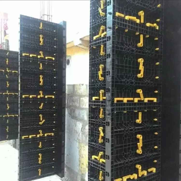Adjustable Plastic Column Formwork – Reusable Concrete Molds for Efficient Contractor Use