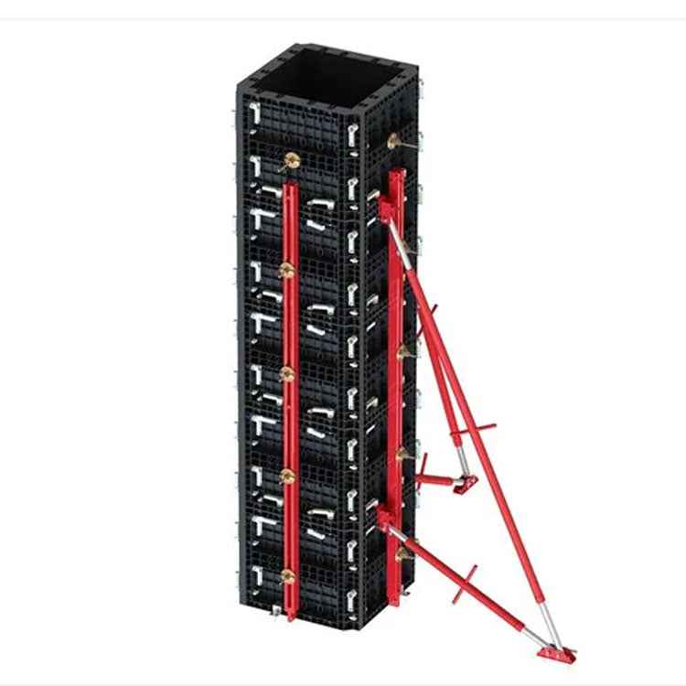 Adjustable PP Plastic Formwork for Square Columns, Reusable – Direct Manufacturer