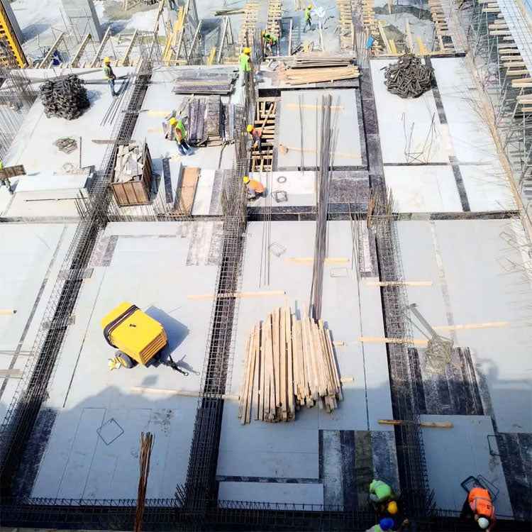 White Plastic Formwork for Concrete – Lightweight, Durable & Reusable