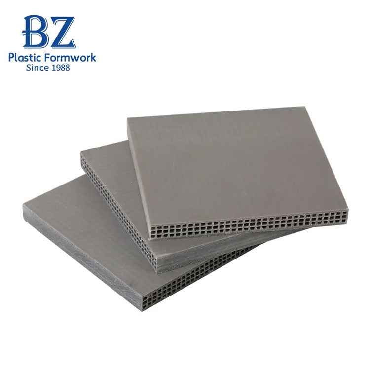 Long-Life Rigid Plastic Construction Formwork for Concrete Building Construction | For Residential & Commercial Building Contractors