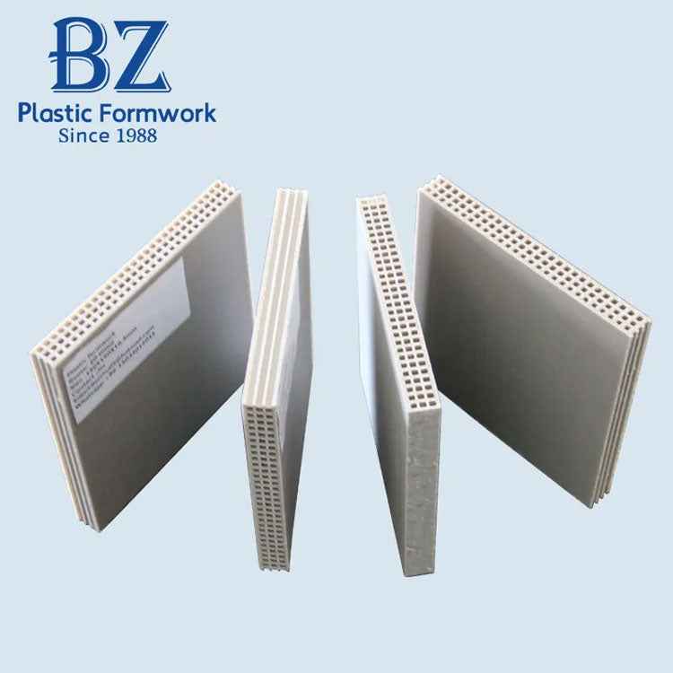 High-Reuse Recyclable Plastic Concrete Formwork for Concrete Building Construction | For Residential & Commercial Building Contractors