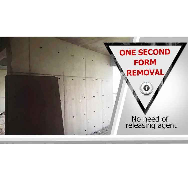 White Plastic Formwork for Concrete – Lightweight, Durable & Reusable
