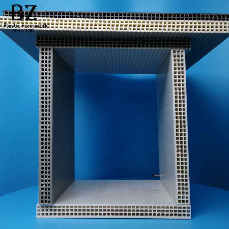 High-Strength Hollow Plastic Formwork Panels for Concrete Building Construction | For Concrete Slab Formwork Wholesale