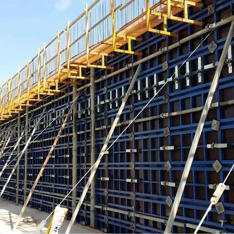 Quick-Lock Steel Wall Formwork for High-Load Concrete Walls – Verified Factory