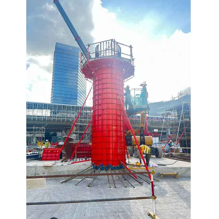 Precision-Engineered Steel Column Formwork for Smooth Concrete Finish – Wholesale Partner